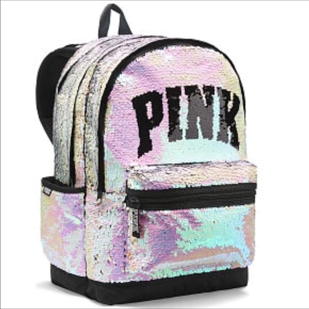 Pink backpack